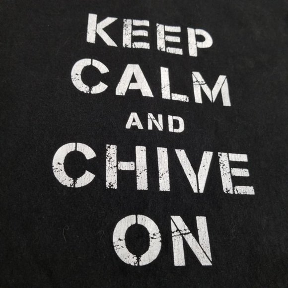 Keep Calm and Chive On KCCO Canada Flag S/S Shirt - Picture 6 of 8